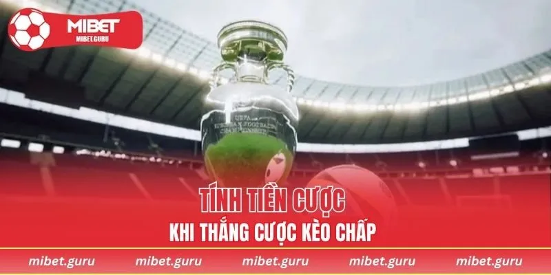 Cách để tính tiền cược chấp khi thắng cuộc