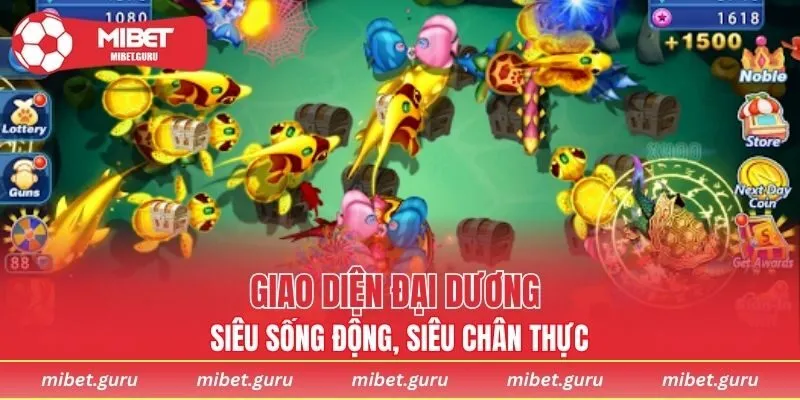 Giao diện đại dương siêu sống động, siêu chân thực