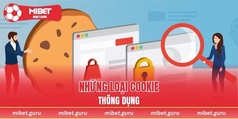 Những loại cookie thông dụng