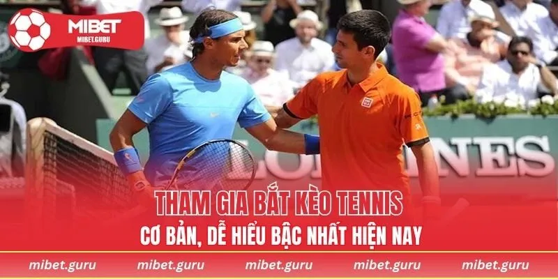 Tham gia bắt kèo Tennis cơ bản, dễ hiểu bậc nhất hiện nay