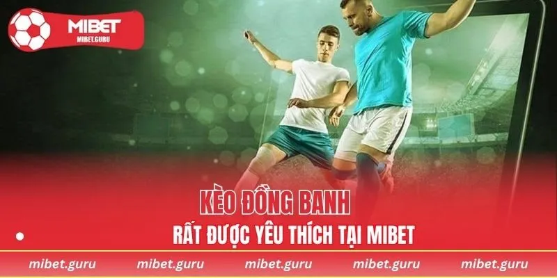 Tham gia chơi kèo đồng banh tại nhà cái MIBET